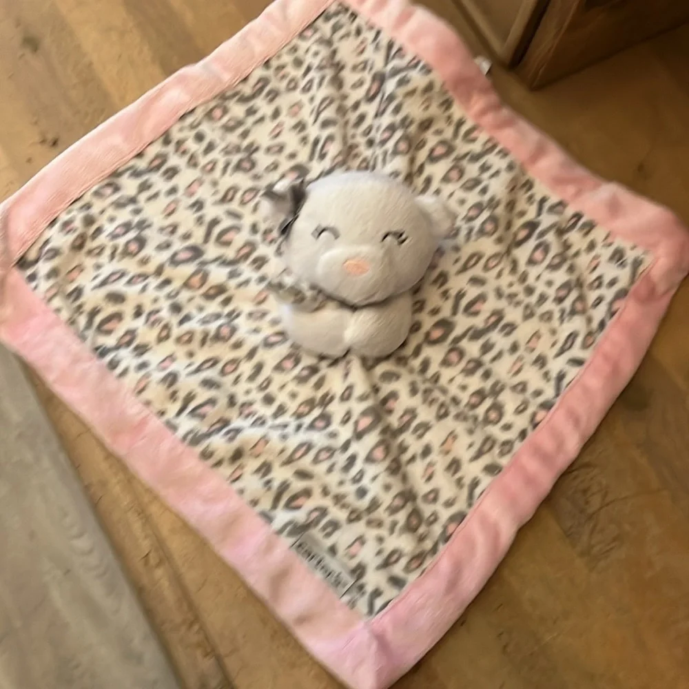 Carter’s Baby Bear Lovey Security Blanket Leopard Animal Print